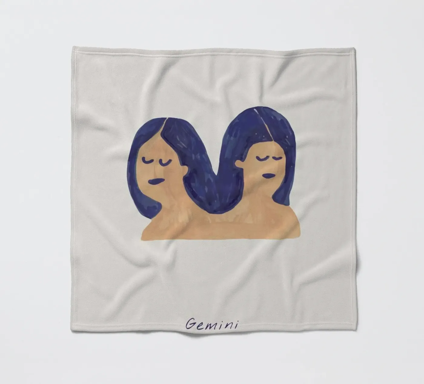 Gemini Fleecedecke von Little Flourishes