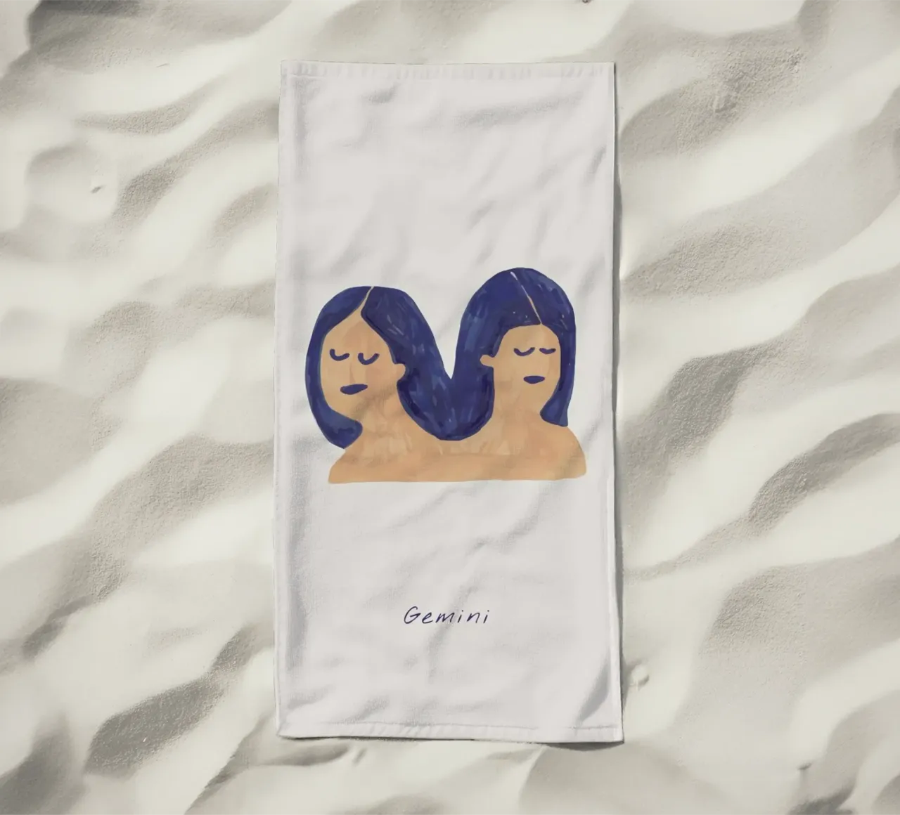 Gemini telo mare da Little Flourishes