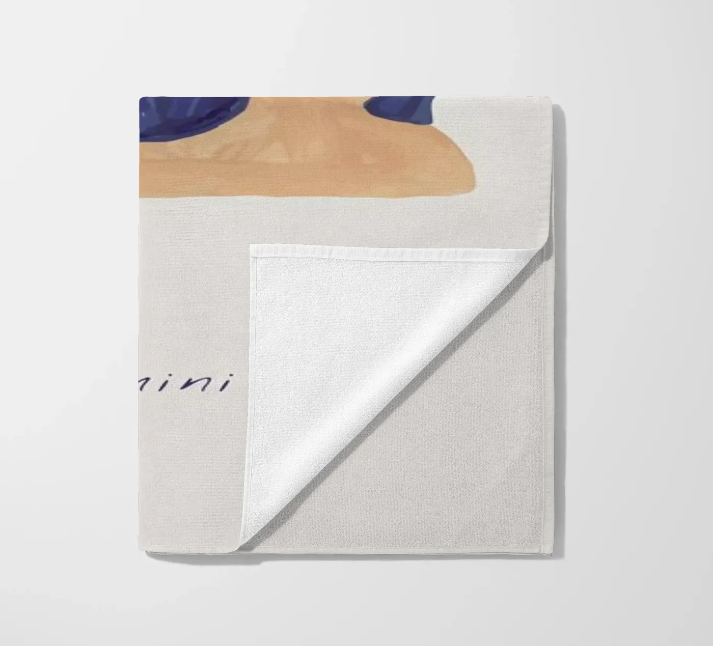 Gemini beach towel by Little Flourishes