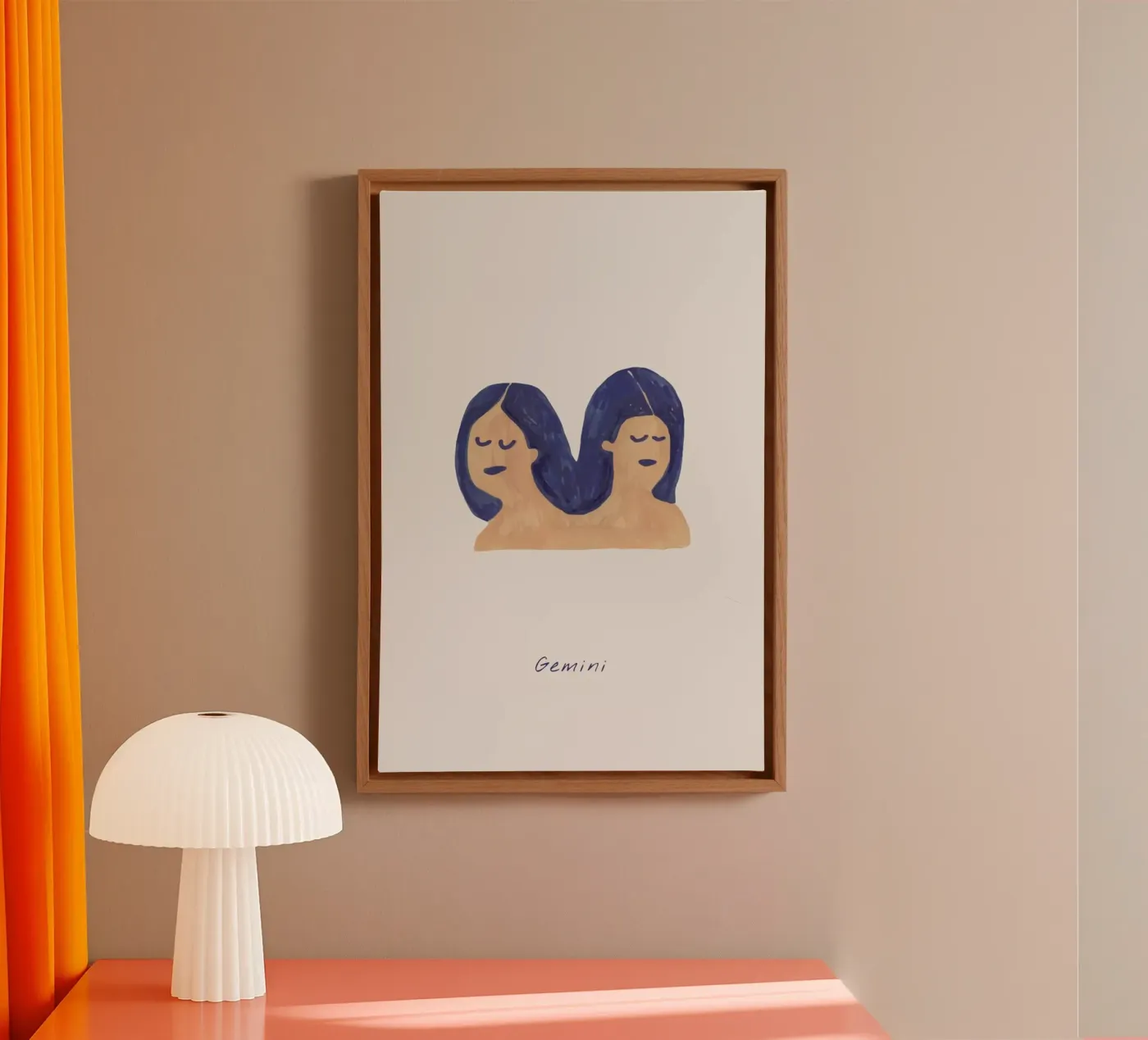 Gemini canvas by Little Flourishes