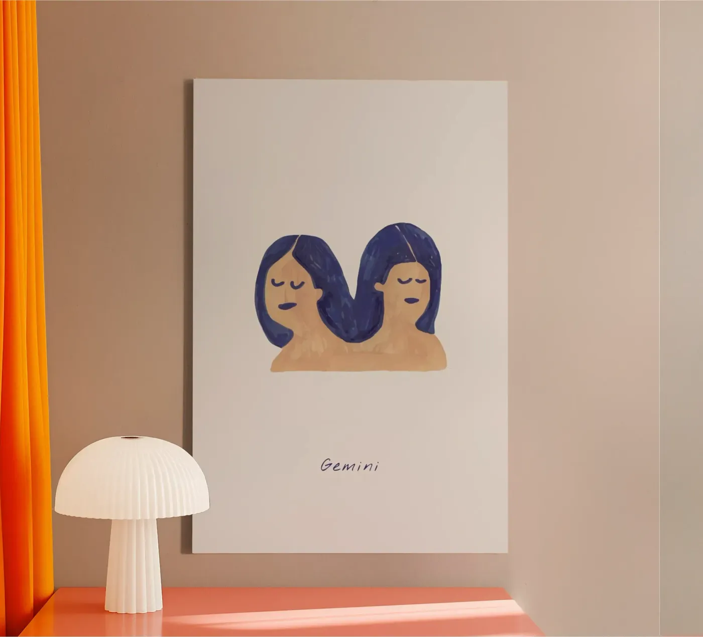 Gemini canvas by Little Flourishes