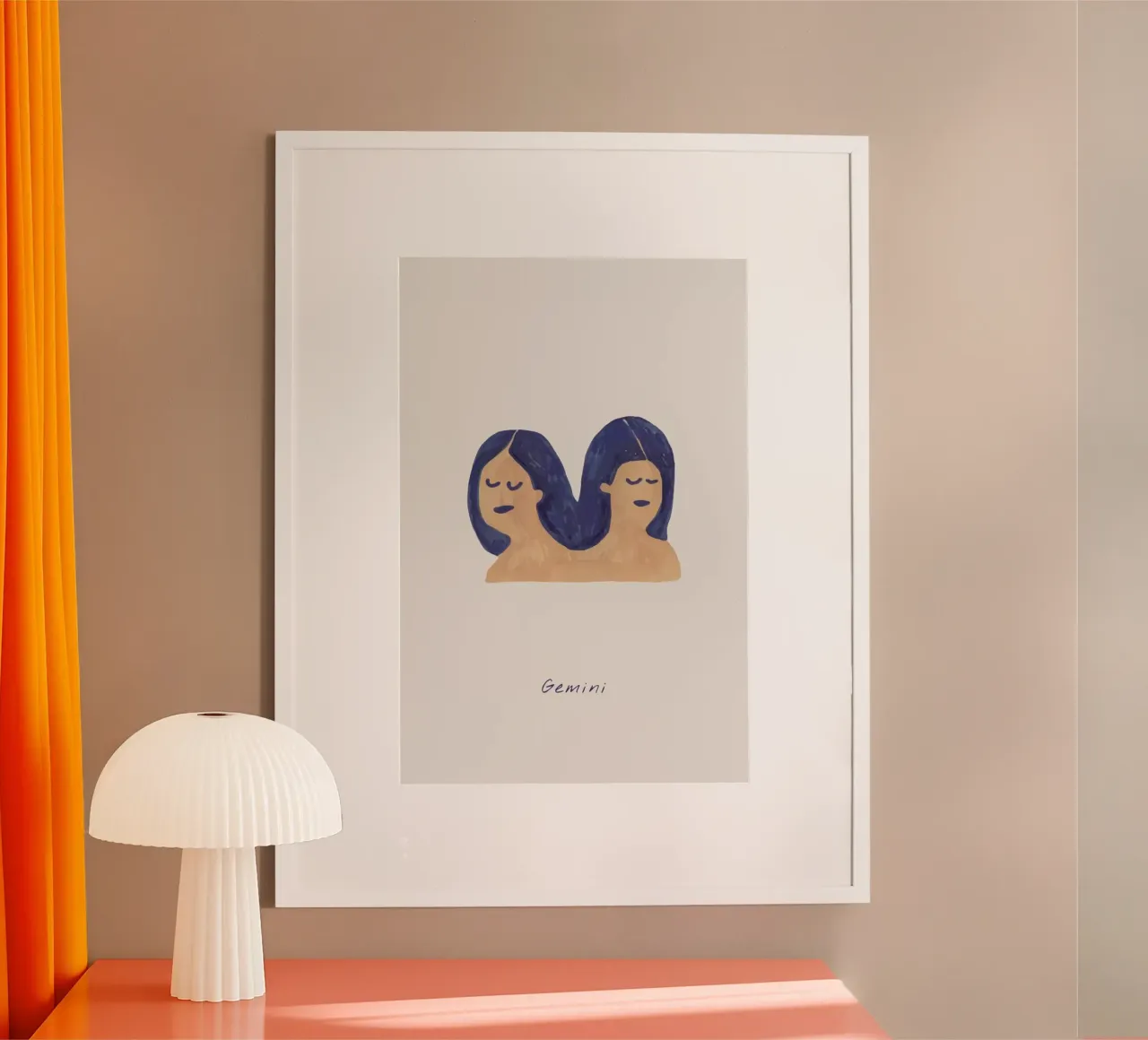 Gemini poster da Little Flourishes