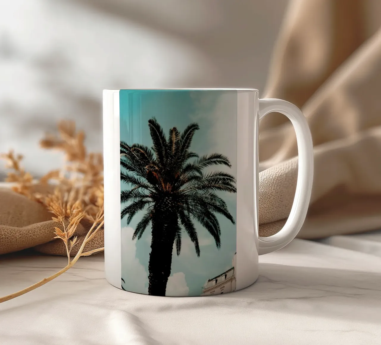 Paradise tazza in ceramica da Sebastian Hilgetag