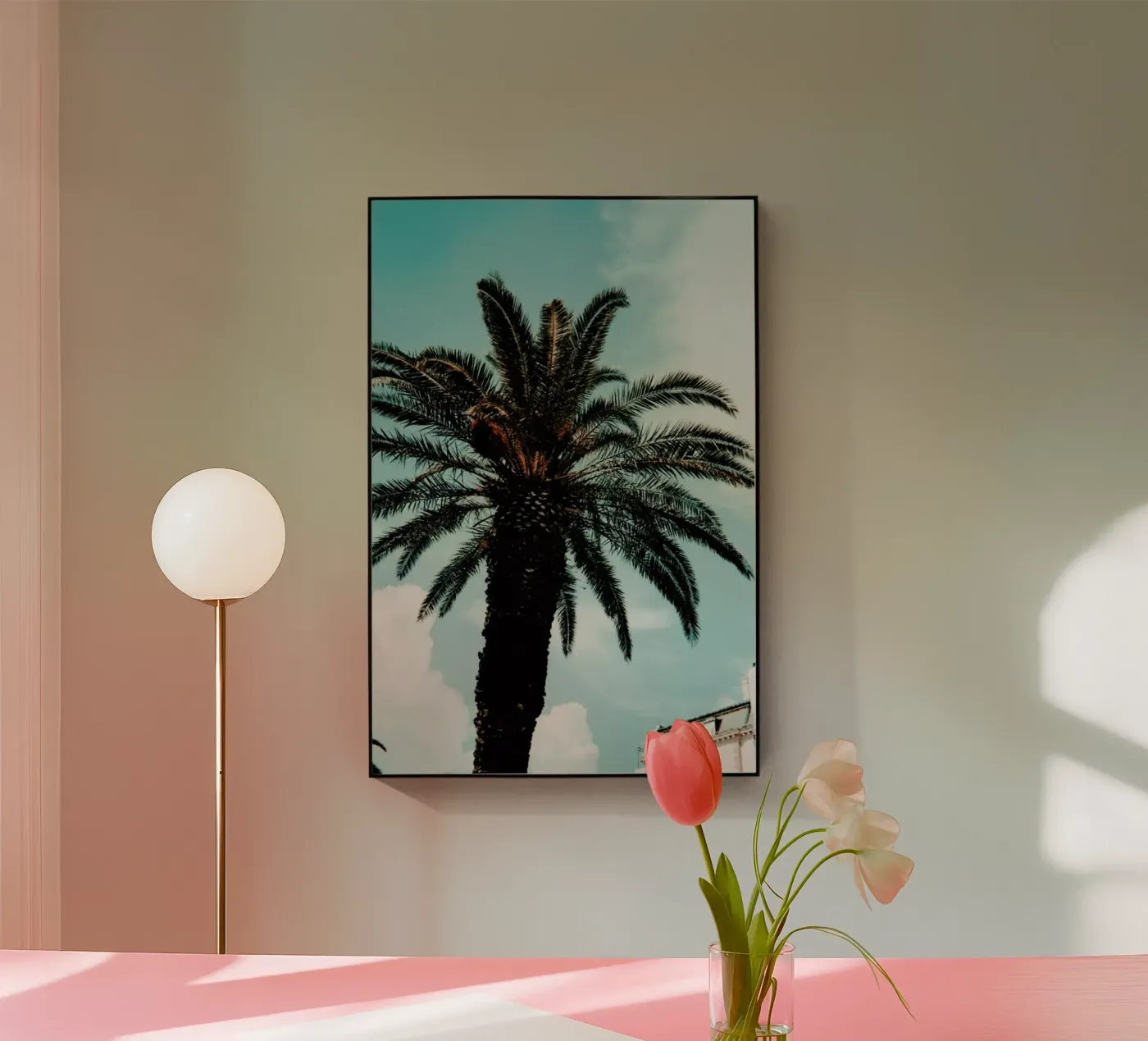 Paradise acryl van Sebastian Hilgetag