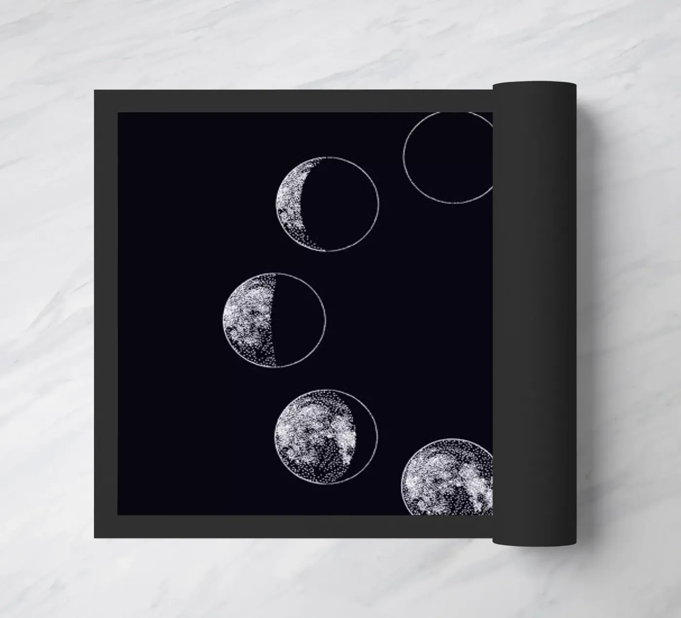 Blue Moons deurmat van daylight design studio