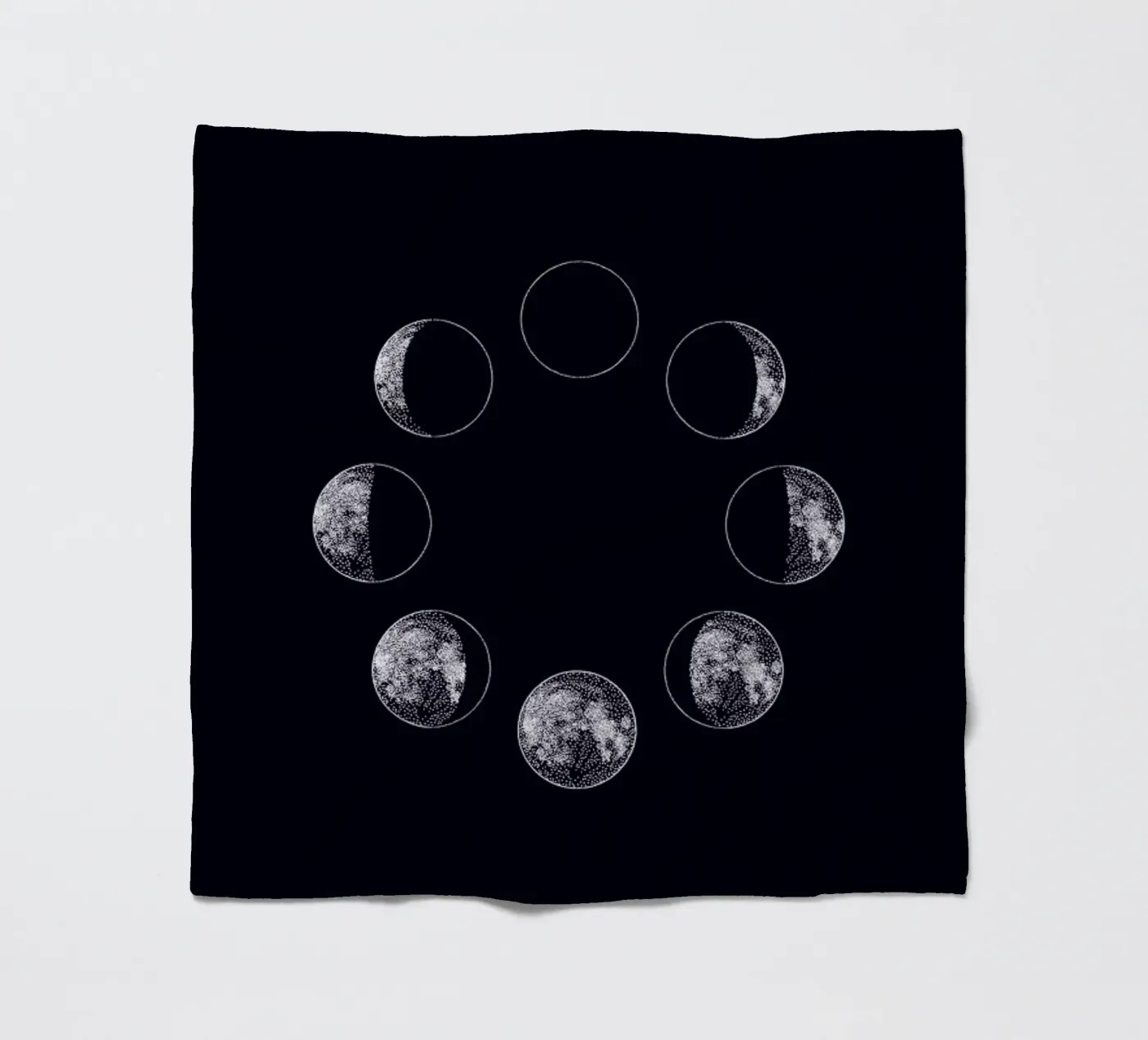 Blue Moons Fleecedecke von daylight design studio