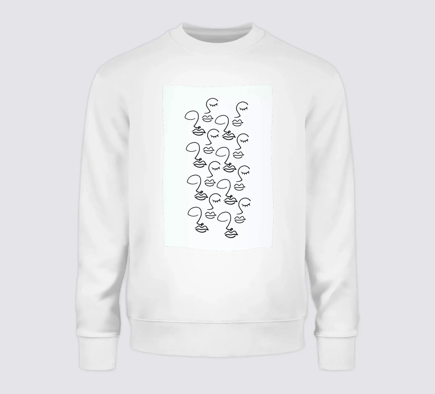 Faces felpa da Ninhol