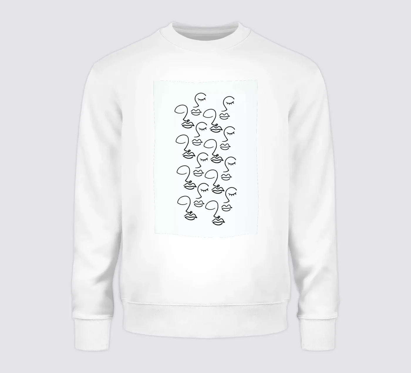 Faces felpa da Ninhol