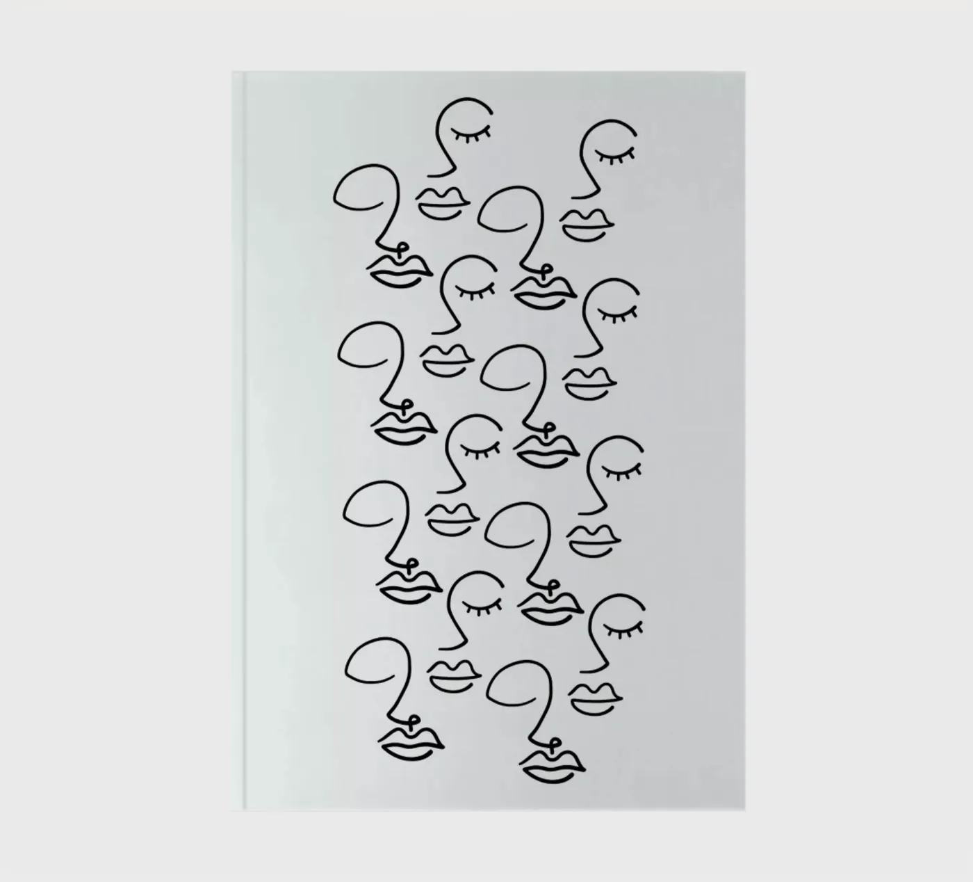 Faces Notizbuch von Ninhol