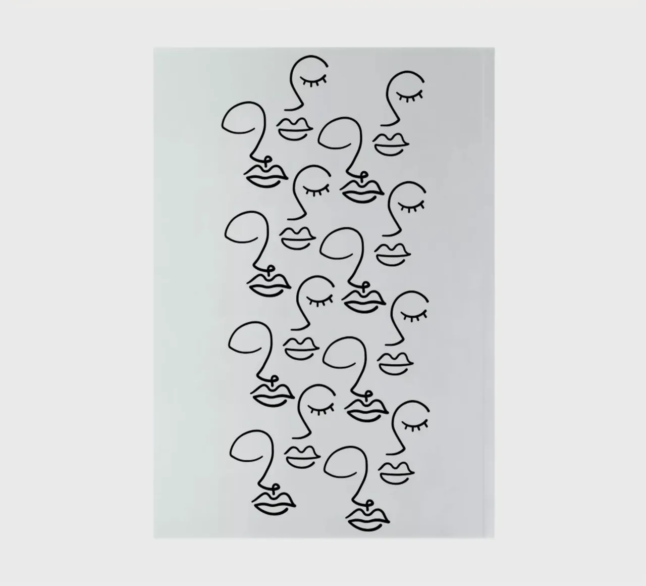 Faces notebook by Ninhol