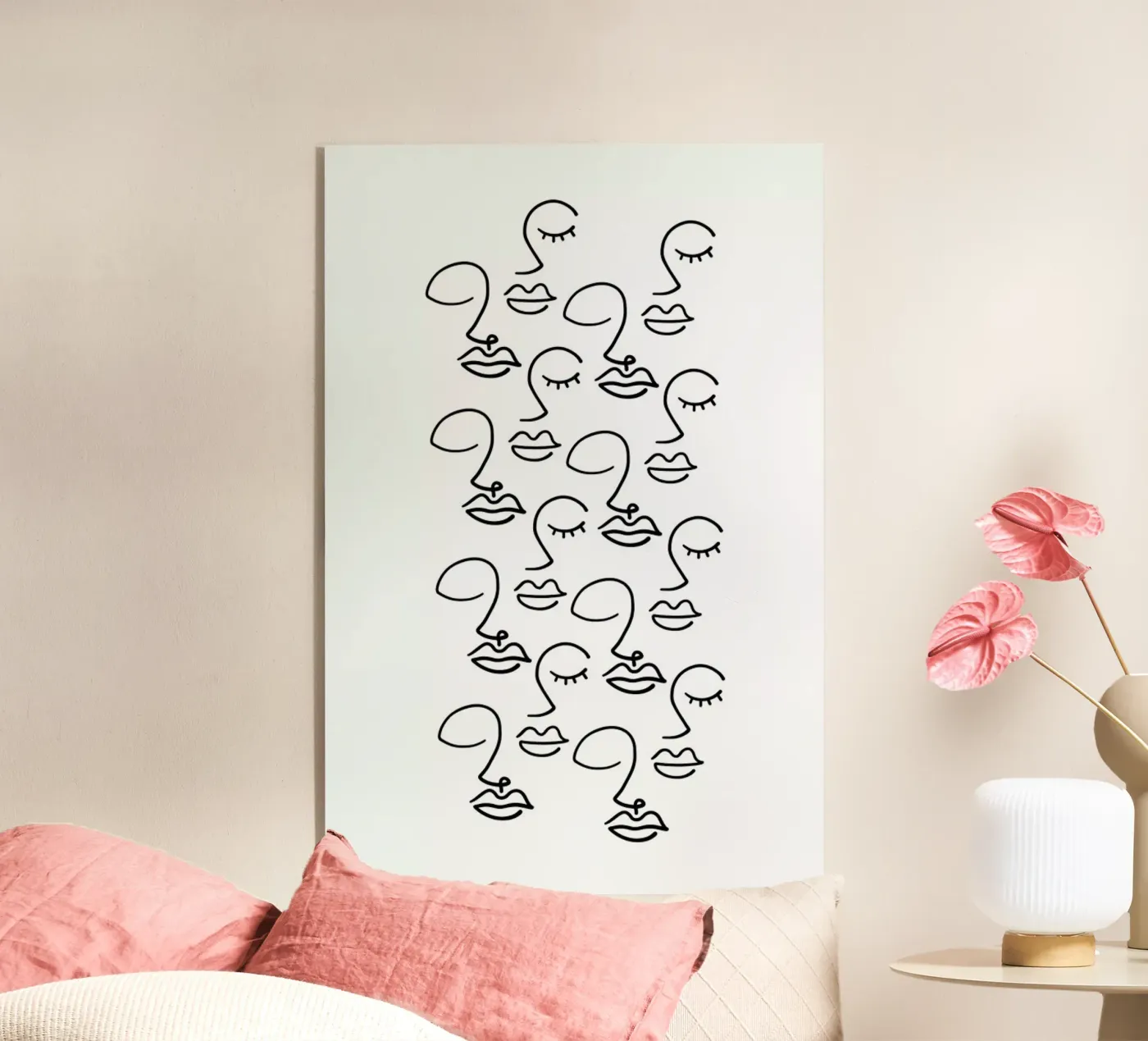 Faces plexiglass da Ninhol