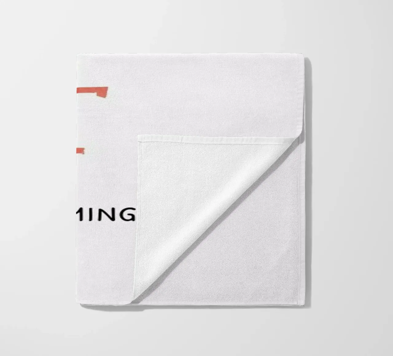 F for Flamingo telo mare da Little Flourishes