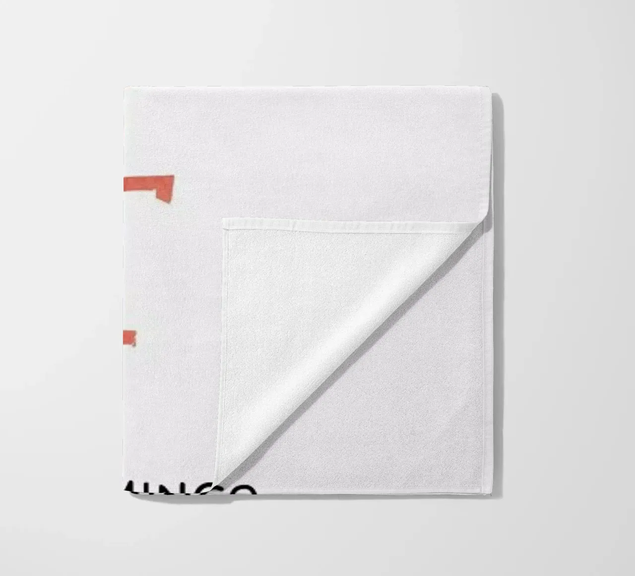 F for Flamingo telo mare da Little Flourishes