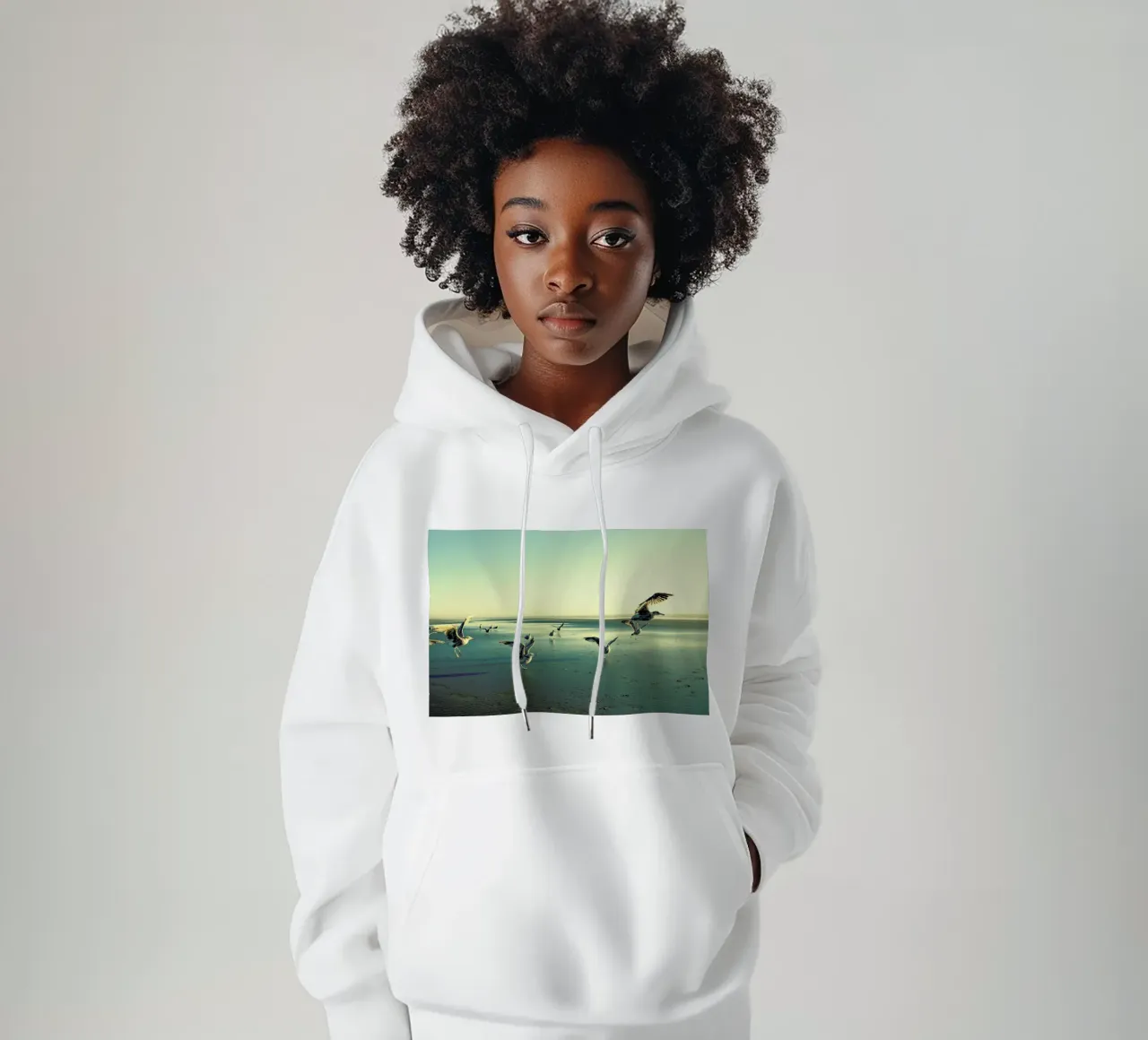 Don't Quit felpa con cappuccio da Robin Delean