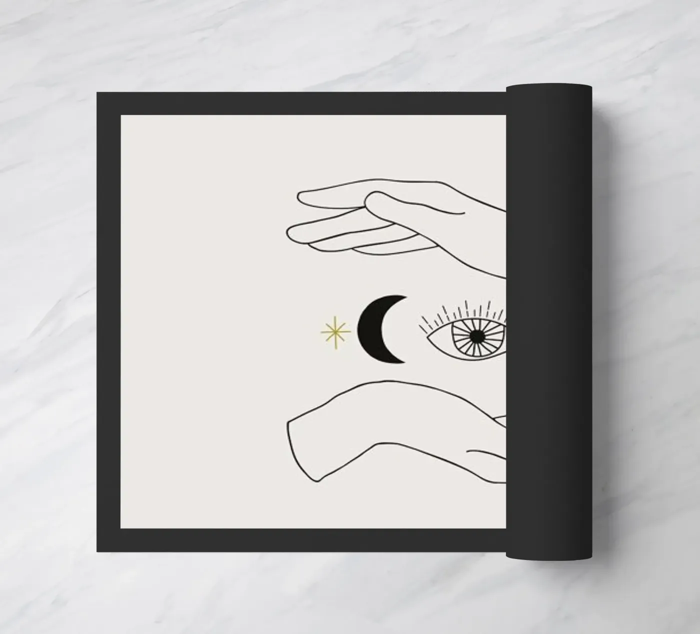 All Seeing doormat by Pure