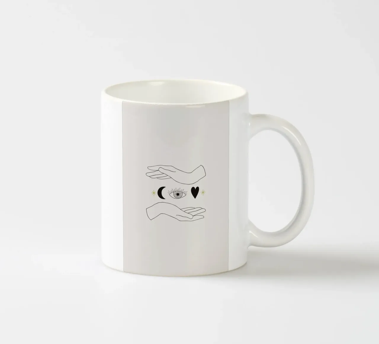 All Seeing tazza in ceramica da Pure