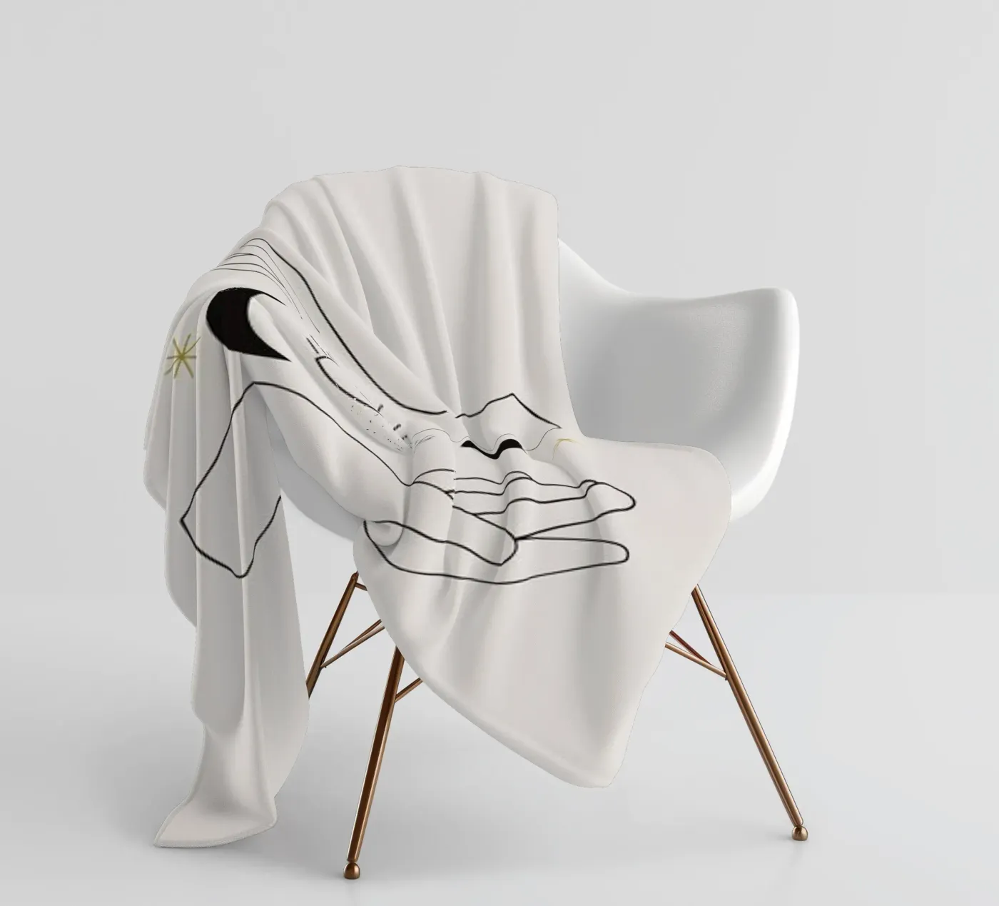 All Seeing Fleecedecke von Pure