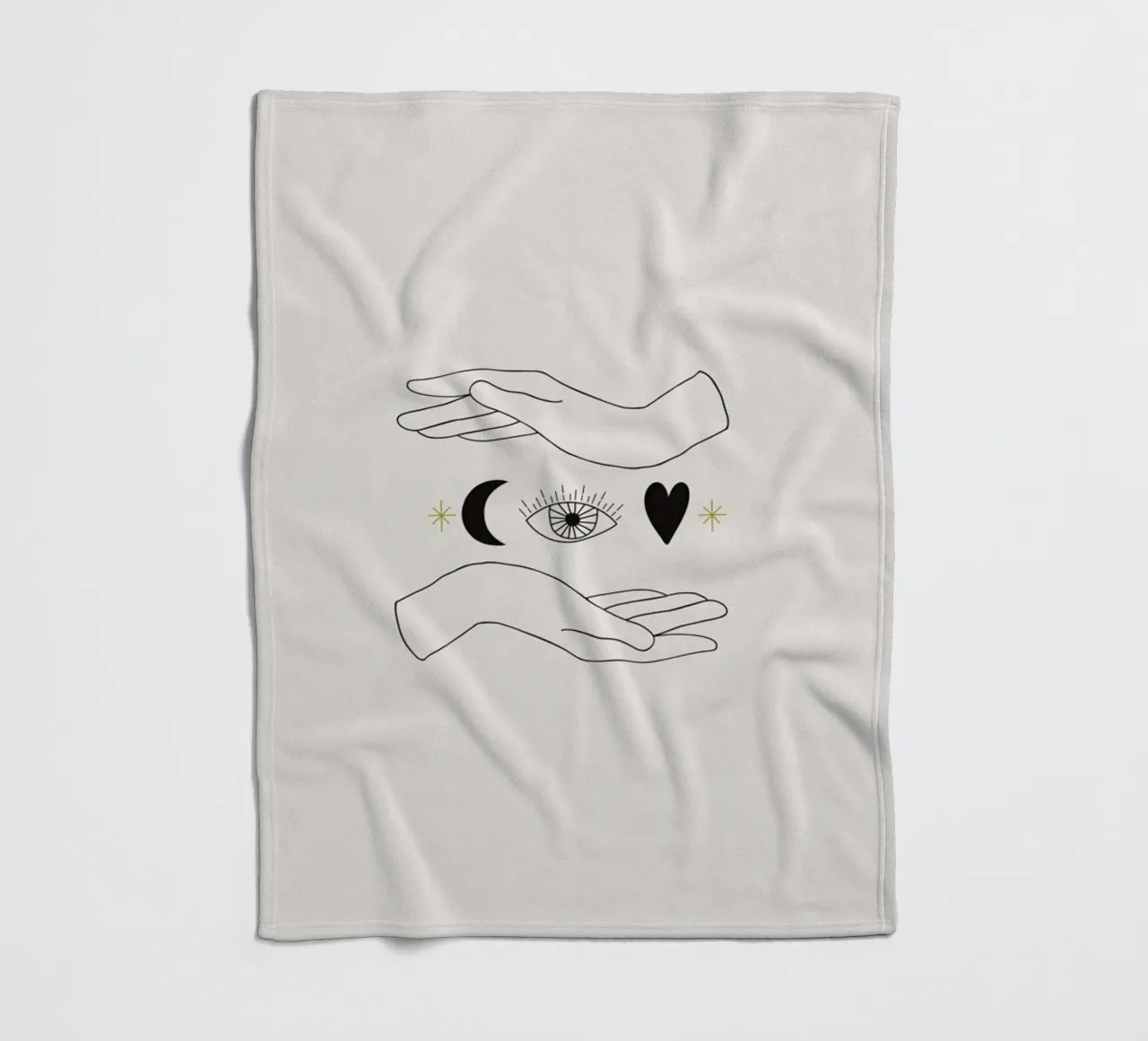 All Seeing coperta in pile da Pure