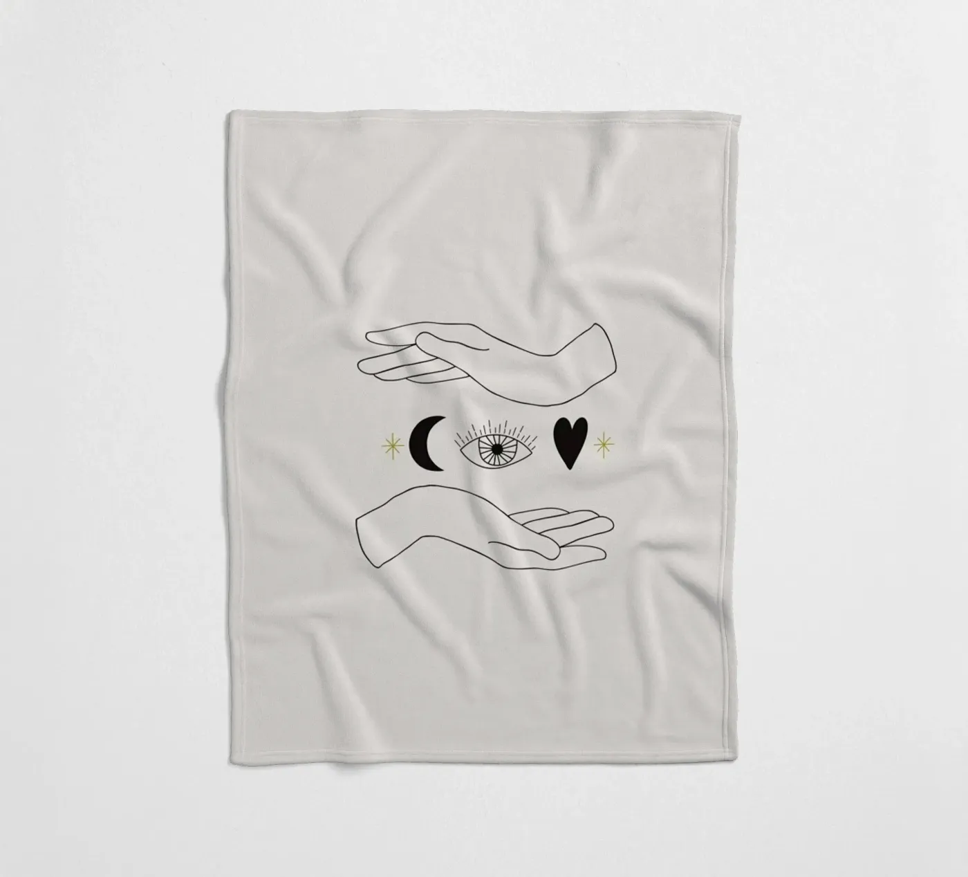 All Seeing Fleecedecke von Pure