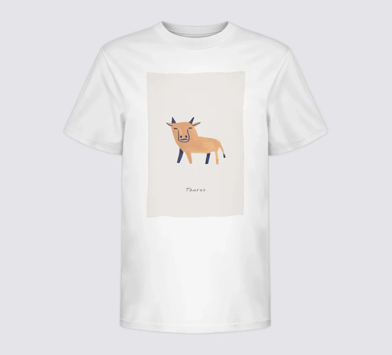 Taurus t-shirt bambini da Little Flourishes