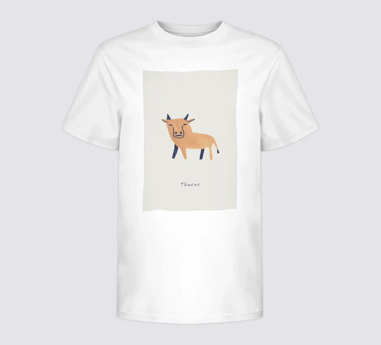 Taurus t-shirt bambini da Little Flourishes