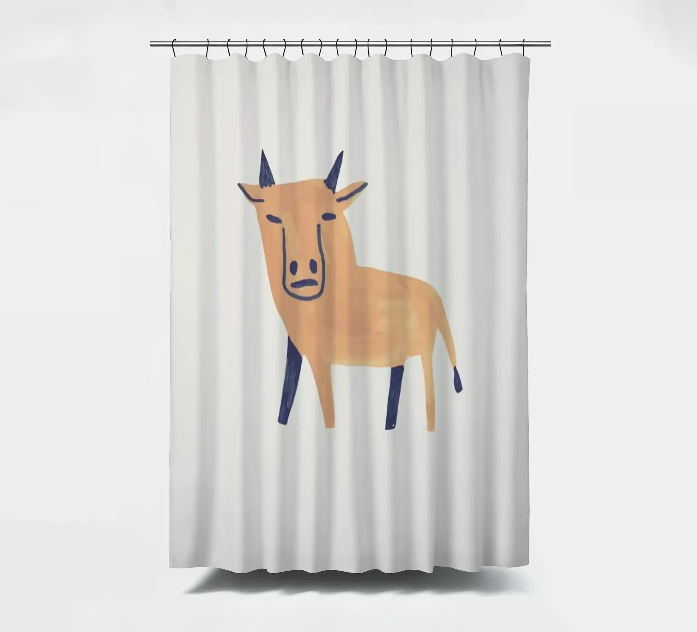 Taurus Duschvorhang von Little Flourishes