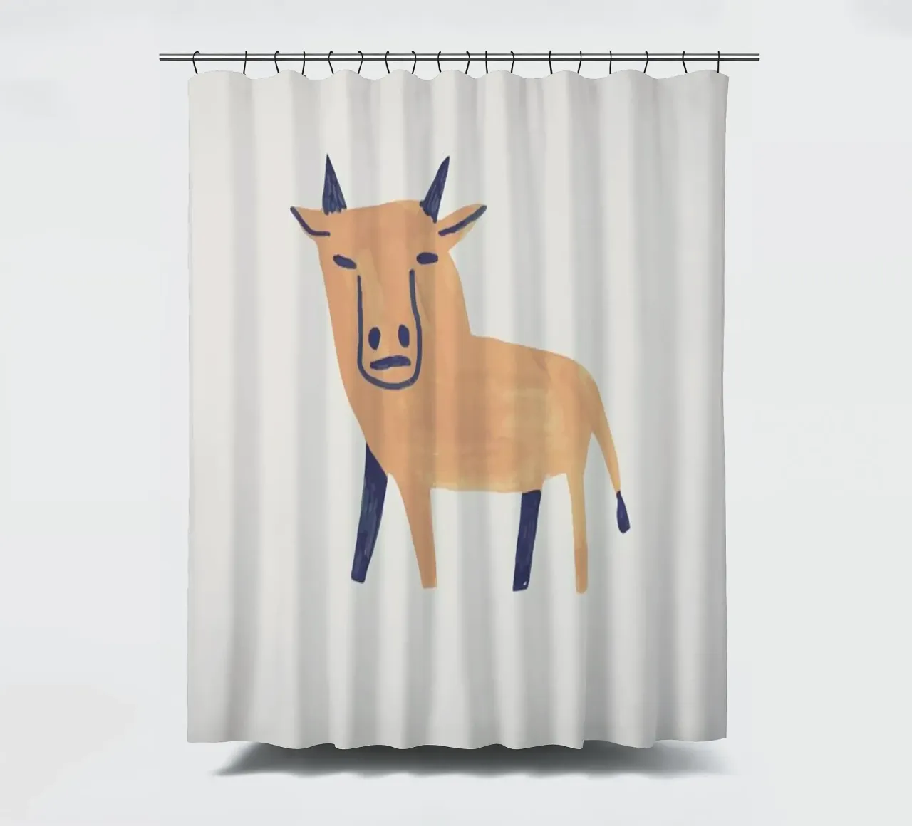 Taurus tenda da doccia da Little Flourishes