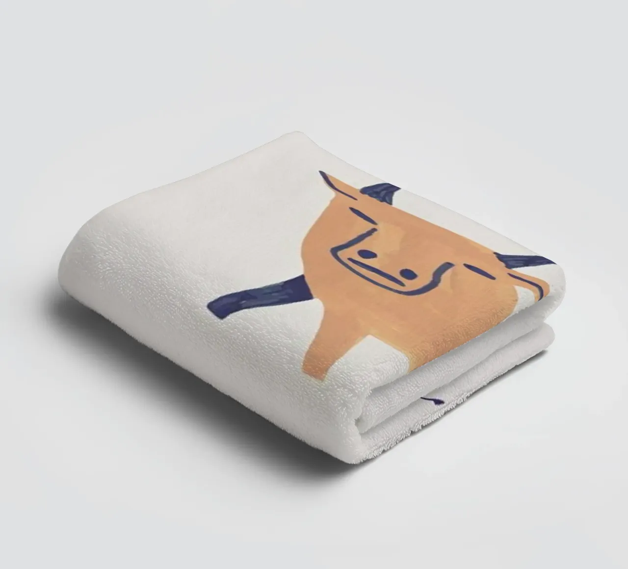 Taurus asciugamano da bagno da Little Flourishes