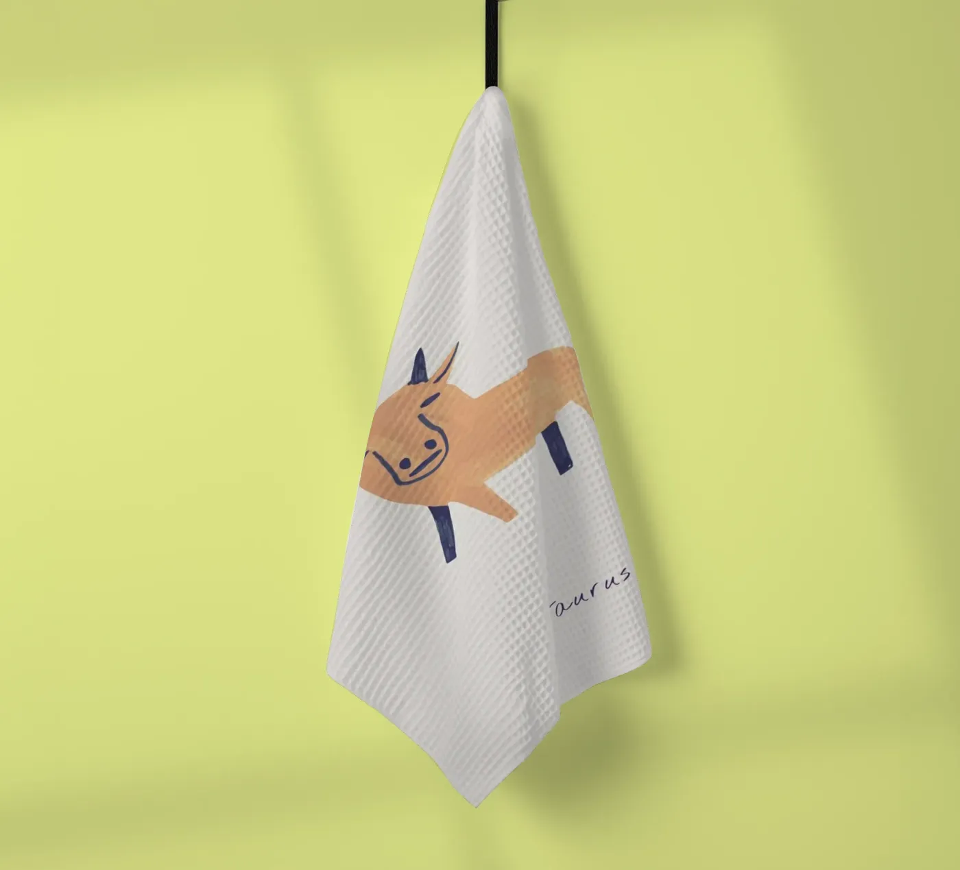 Taurus Geschirrtuch von Little Flourishes