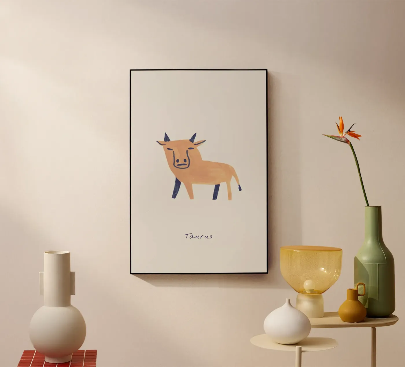 Taurus plexiglass da Little Flourishes