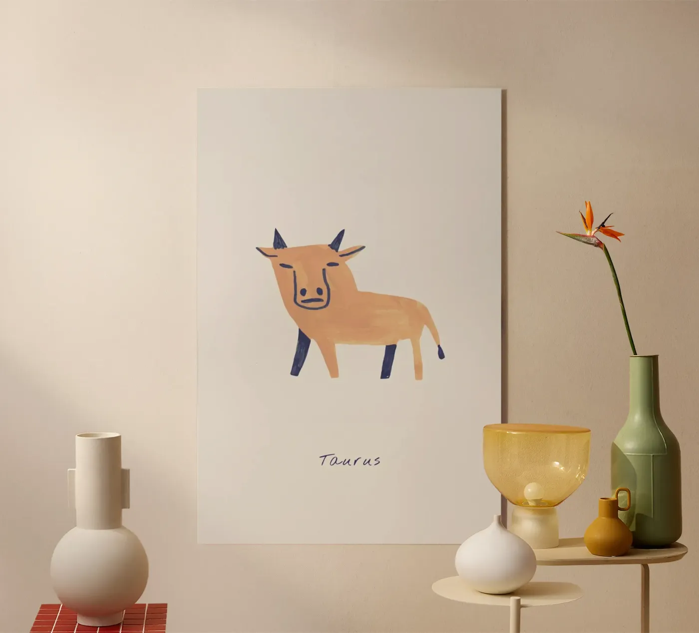 Taurus plexiglass da Little Flourishes