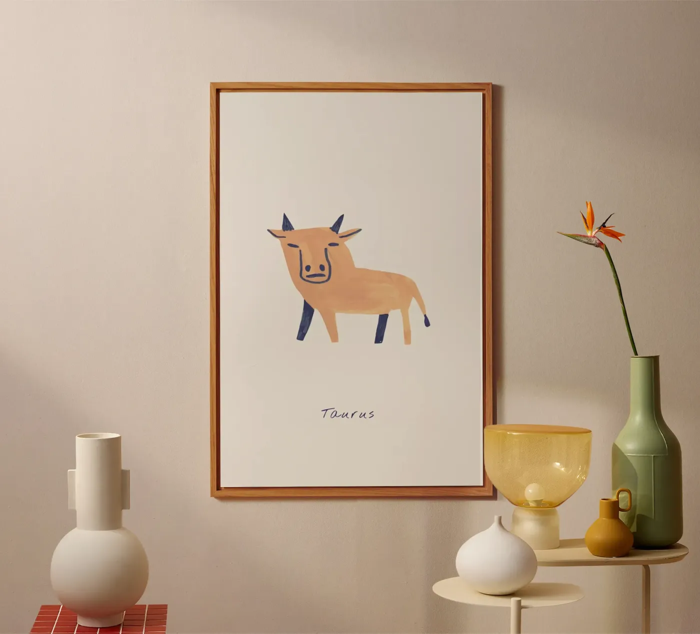 Taurus pannello forex da Little Flourishes