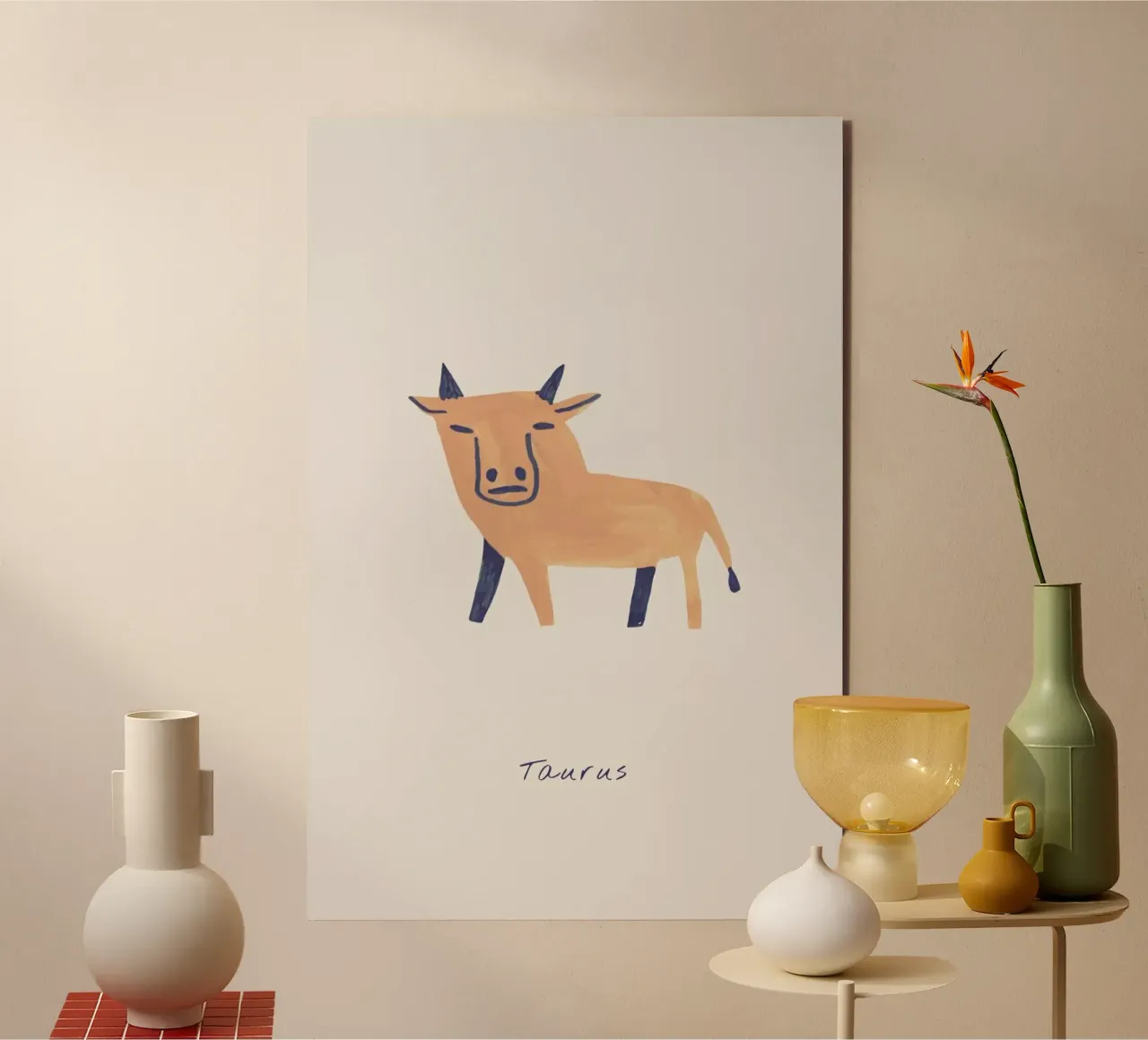 Taurus pannello forex da Little Flourishes