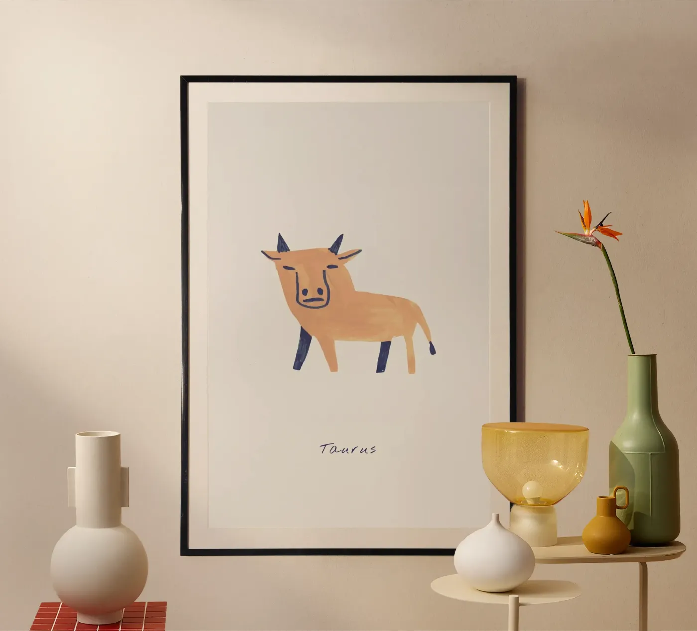 Taurus poster da Little Flourishes