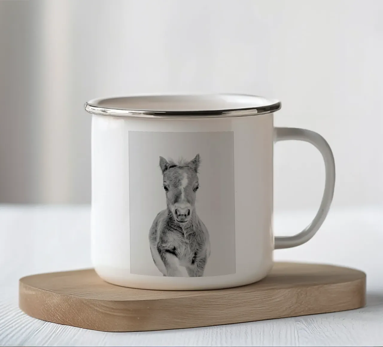 Foal Classic tazza in smalto da Paws & Claws