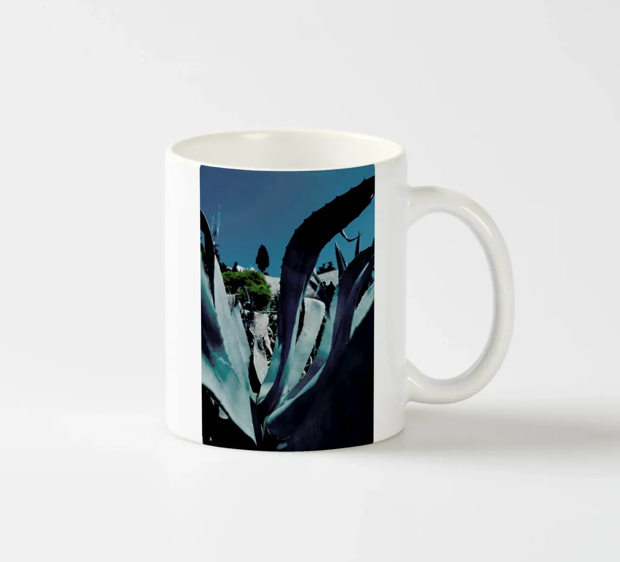 Aloe Vera Leaf tazza in ceramica da Sebastian Hilgetag