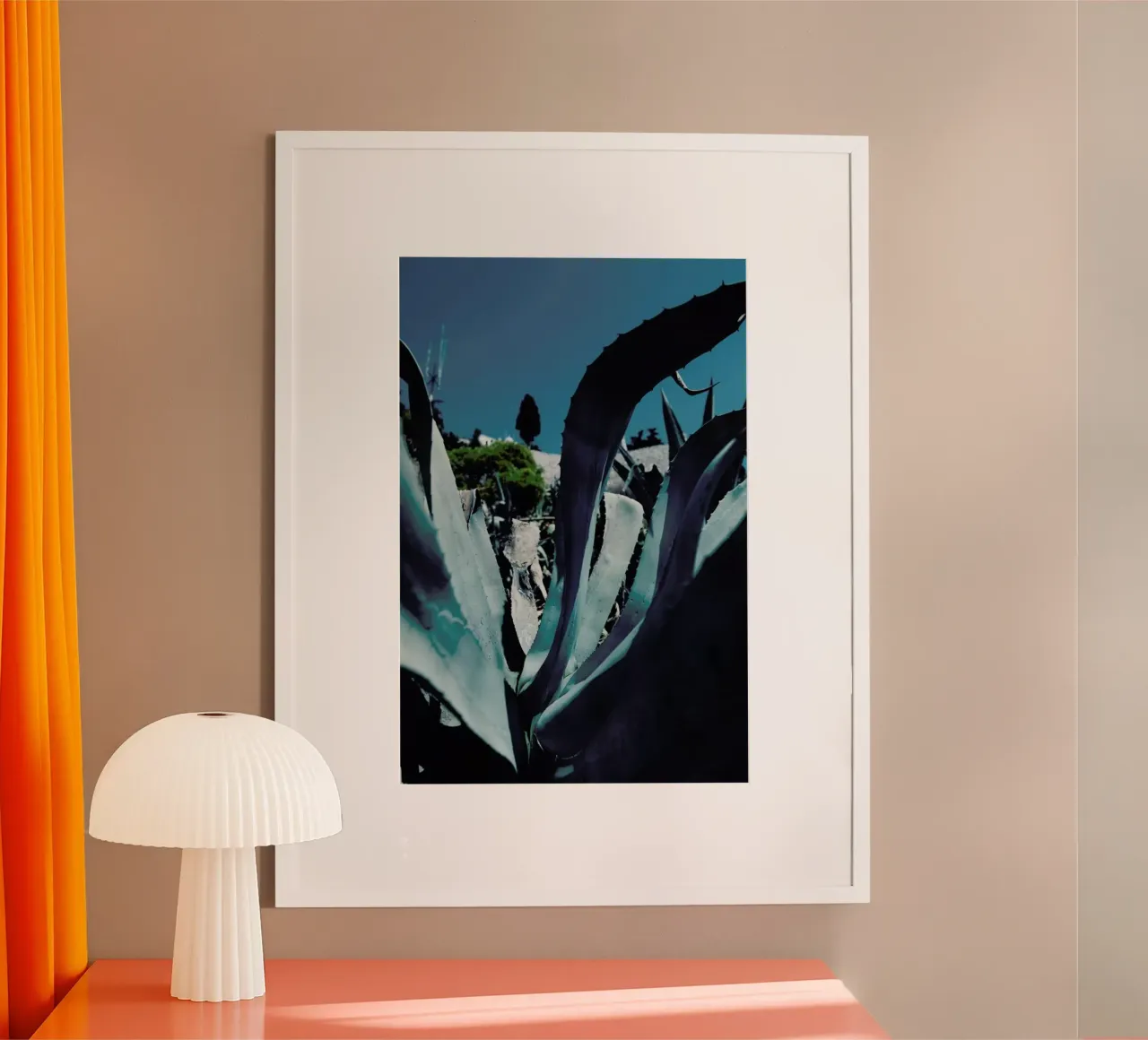 Aloe Vera Leaf poster da Sebastian Hilgetag