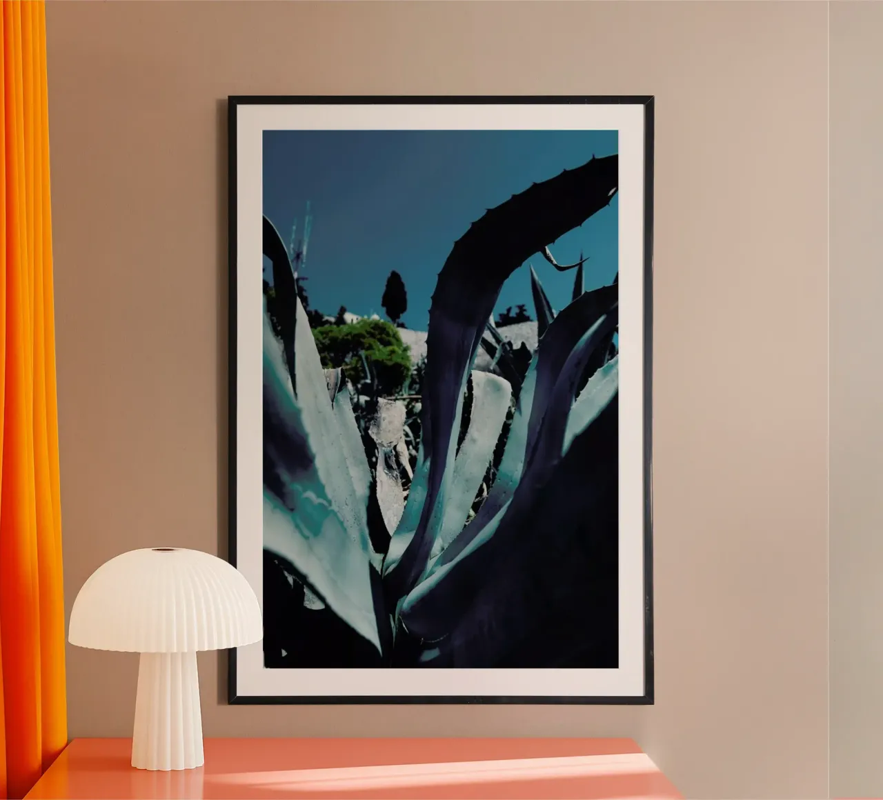 Aloe Vera Leaf poster da Sebastian Hilgetag