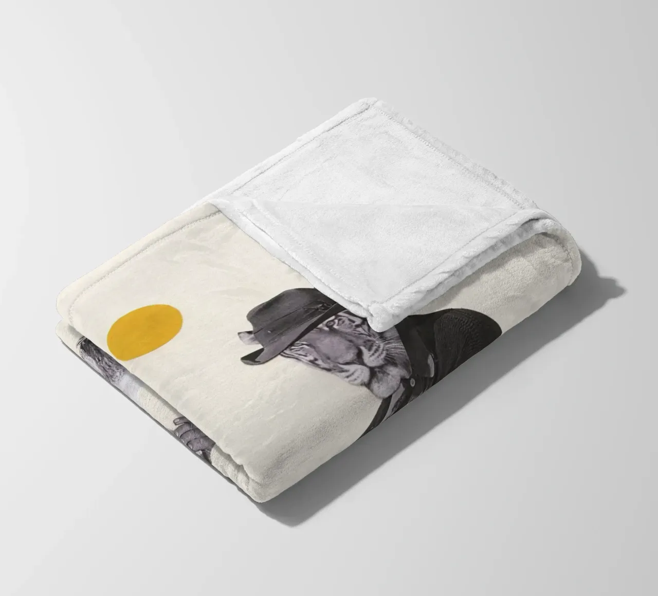 Un falso senso di sicurezza coperta in pile da Cassia Beck Collage