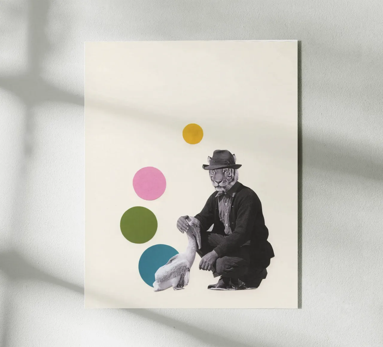 Un falso senso di sicurezza plexiglass da Cassia Beck Collage
