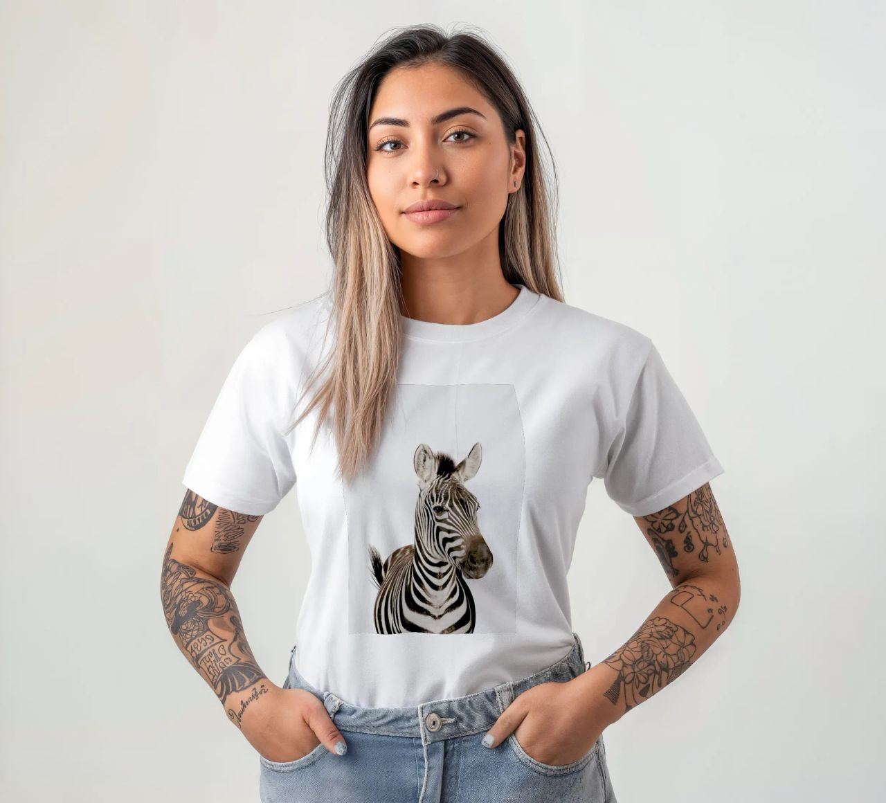 Zebra t-shirt da Paws & Claws
