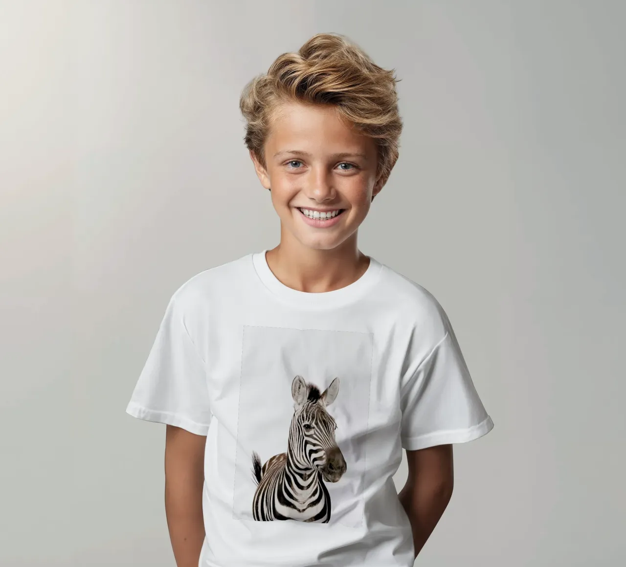 Zebra t-shirt bambini da Paws & Claws