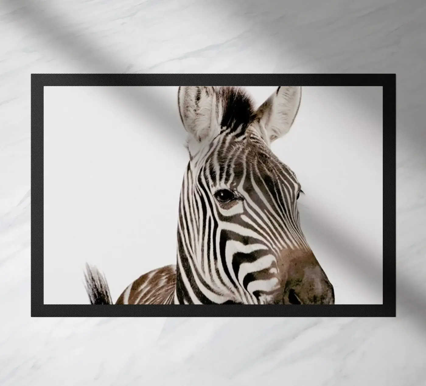 Zebra Fußmatte von Paws & Claws