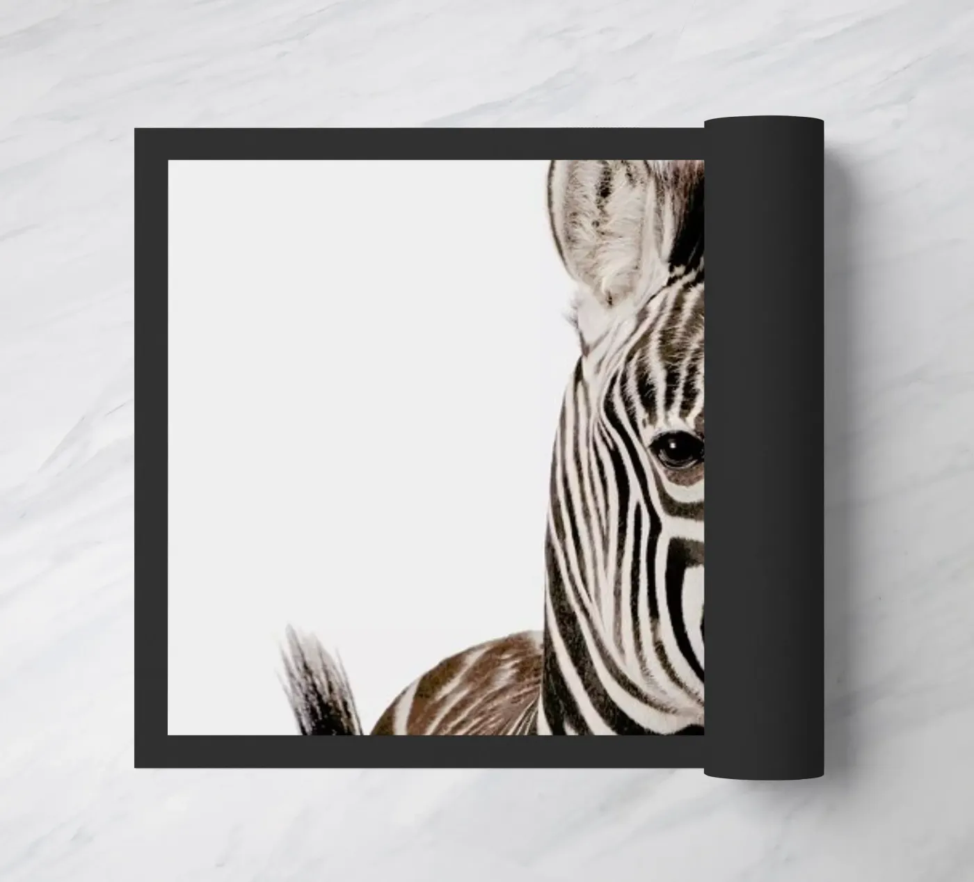 Zebra Fußmatte von Paws & Claws
