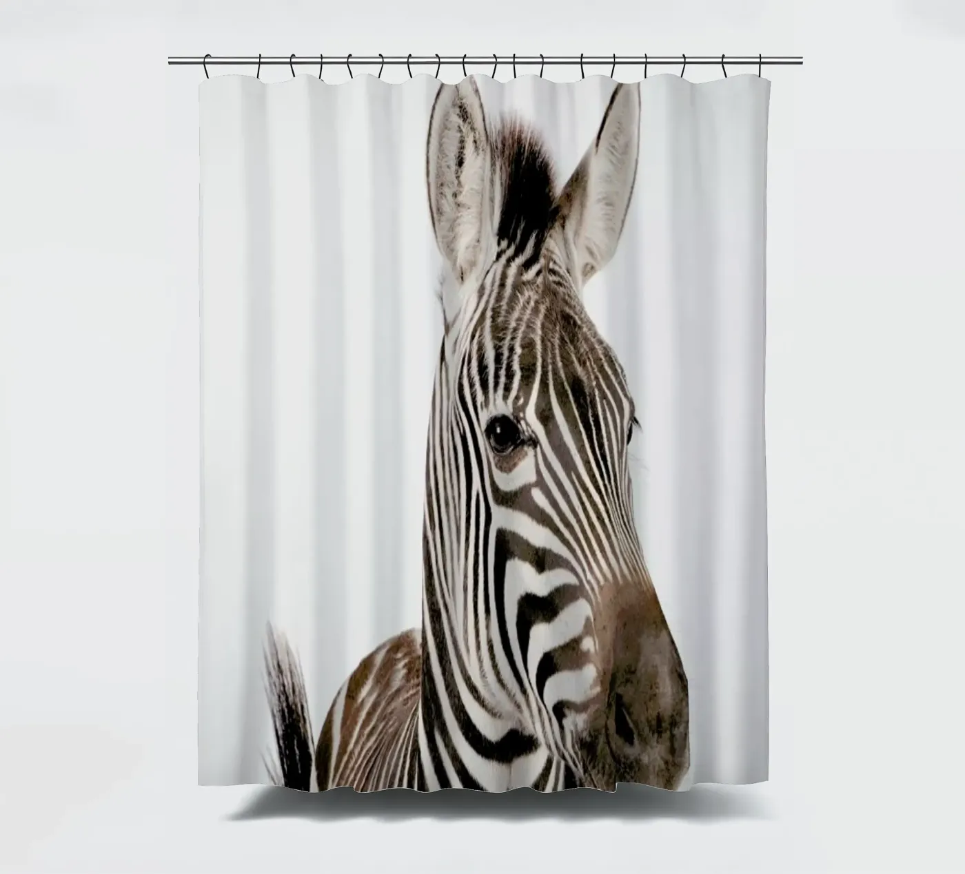 Zebra douchegordijn van Paws & Claws