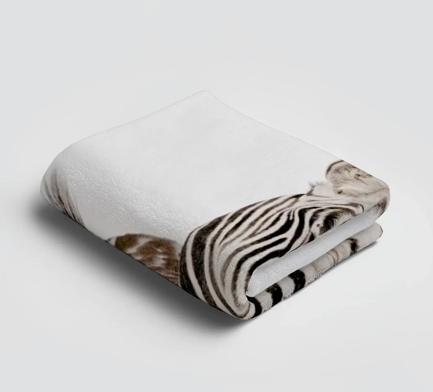 Zebra badhanddoek van Paws & Claws