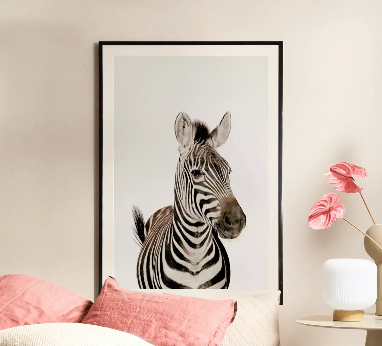 Zebra poster da Paws & Claws