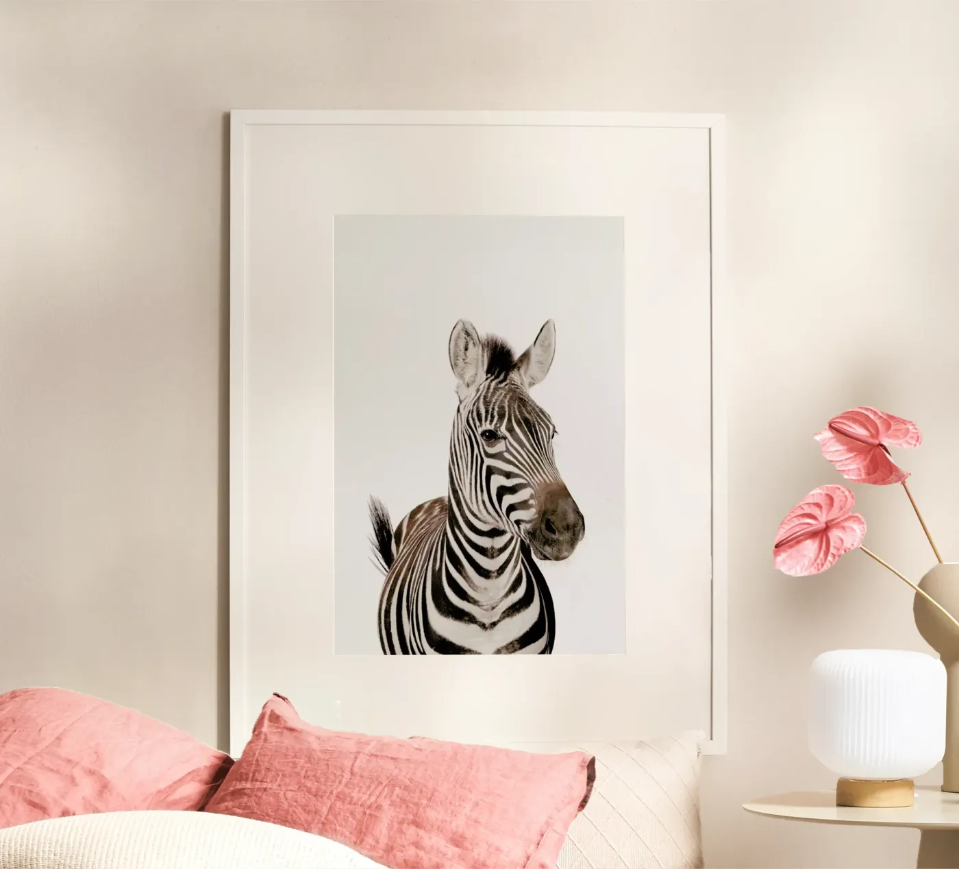 Zebra poster de Paws & Claws
