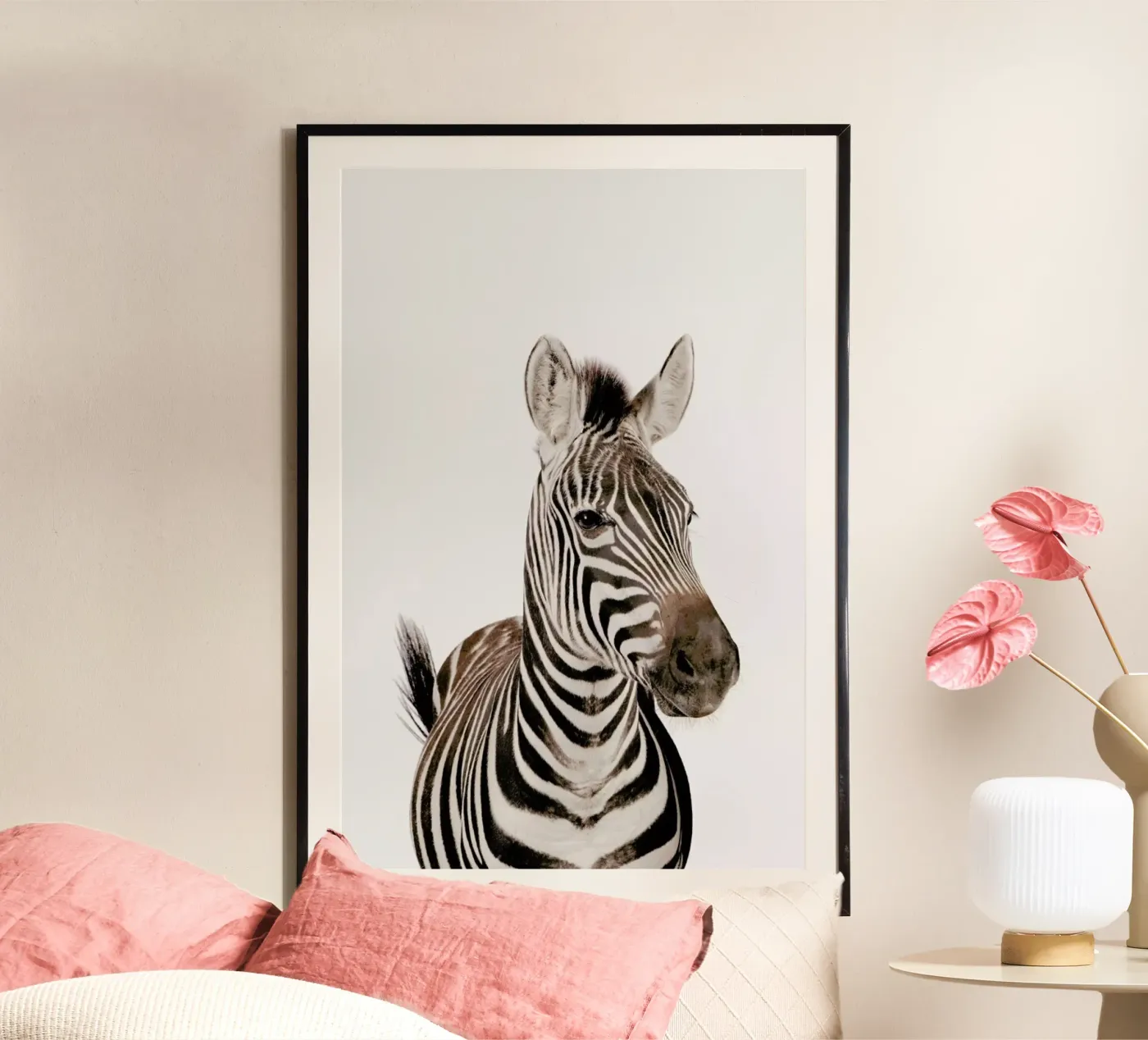 Zebra poster de Paws & Claws
