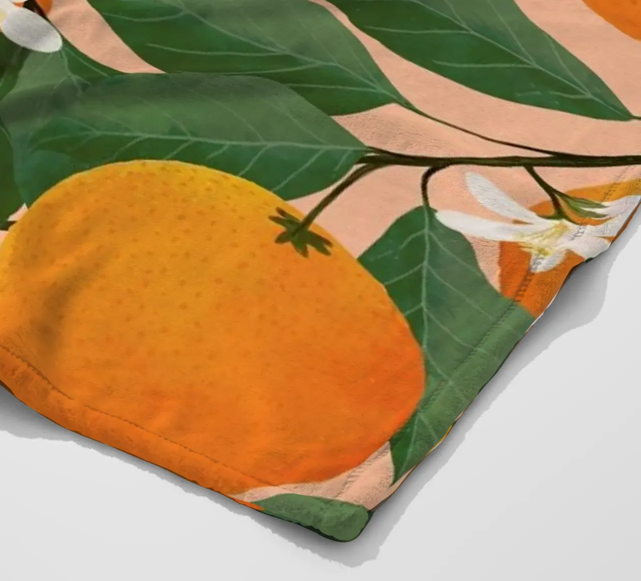 Fresh Citrus coperta in pile da Laura Graves